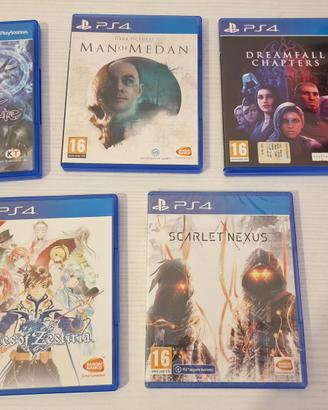 Videogames ps4 e ps5