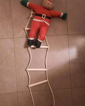 babbo Natale con scaletta