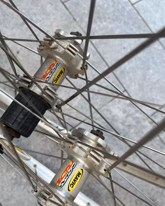 Ruote 26 mavic cross ride disc v brake mtb vintage