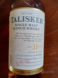 Talisker single malt scotch whisky