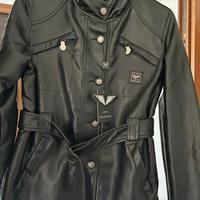 Blazer/Giubbotto nero in similpelle