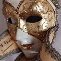 Maschera Veneziana artigianale "il musicante"