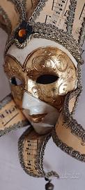 Maschera Veneziana artigianale "il musicante"