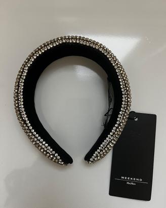 Tiara sposa o evento strass