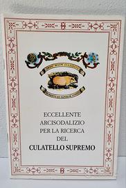 raro libro culatello supremo  Bernardini Zibello