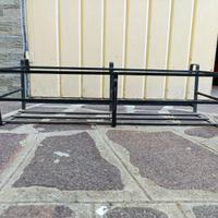 Fioriera per balcone in ferro 85x25x19