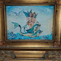 Atlantide. Olio su tela 40x30