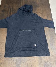 Felpa Nike Collo Alto Tasca Zip L Nera