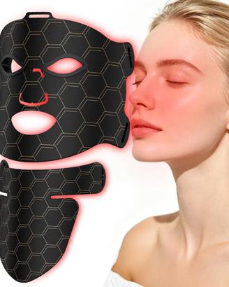 Maschera viso a LED 660nm con luce rossa, anti-età