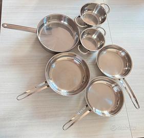 set batteria da cucina