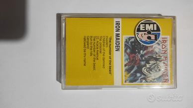 musicassetta the Number of the Beast iron maiden