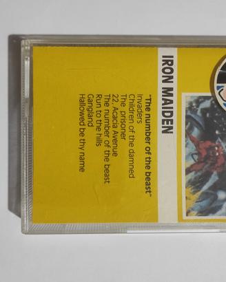 musicassetta the Number of the Beast iron maiden