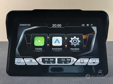 SCHERMO MOTO 7” CAMECHO CARPLAY – ANDROID AUTO