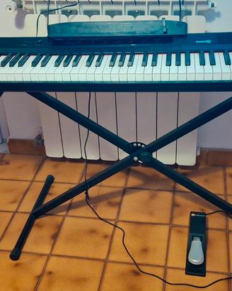 Pianoforte Rockjam  81 tasti RJ88DP con supporto 