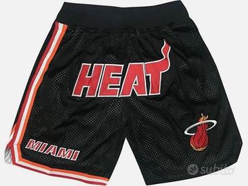 NBA Pantaloncini Corti Sportivi Uomo MIAMI HEAT