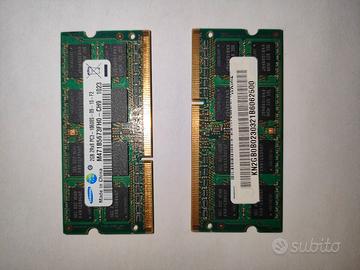 RAM Samsung DDR3 4GB (2x2GB)  SODIMM 1333