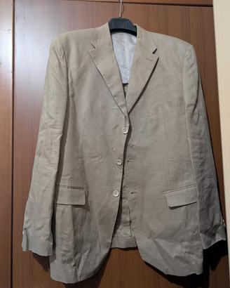 Vestito completo in lino uomo 