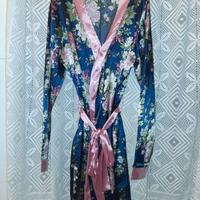 Vestaglia Donna a Kimono Fruscio in raso satinato