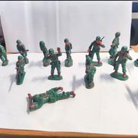 14 Soldatini Fanteria USA WW II Cloni Matchbox L.3