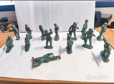 14 Soldatini Fanteria USA WW II Cloni Matchbox L.3