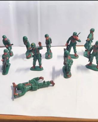 14 Soldatini Fanteria USA WW II Cloni Matchbox L.3