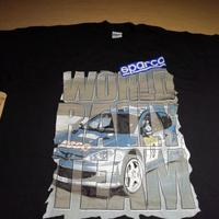 SPARCO T Shirt tg XXL Peugeot 206 Rally car