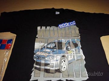 SPARCO T Shirt tg XXL Peugeot 206 Rally car