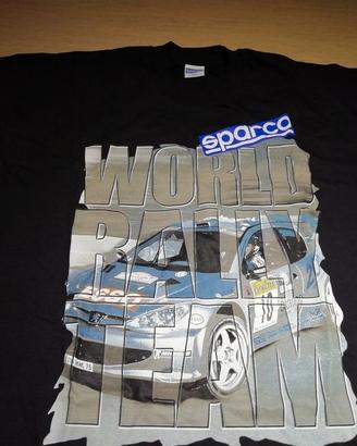 SPARCO T Shirt tg XXL Peugeot 206 Rally car