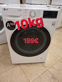 Lavatrice Lg 10kg 1400 giri wi-fi ciclo a vapore 