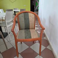 sedia per camera da letto o salotto (con tenda)