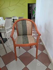 sedia per camera da letto o salotto (con tenda)