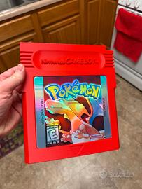 cassetta gigante gameboy pokemon