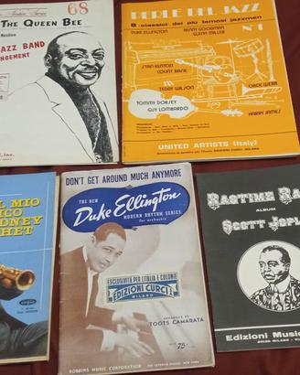 spartiti musicali raccolte jazz