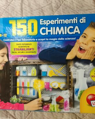 Gioco 150 Esperimenti di Chimica Lisciani + EXTRA