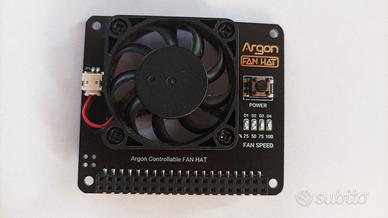 Raspberry Pi 4 ventola Argon Fan Hat