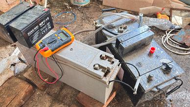 Batteria 150 ampere 12v - lotto batterie usate