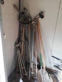 irrigatori a pioggia e tubi