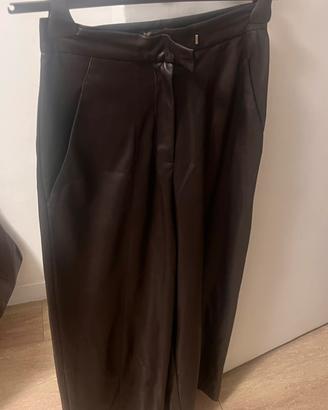 pantaloni ecopelle maliparmi taglia 42