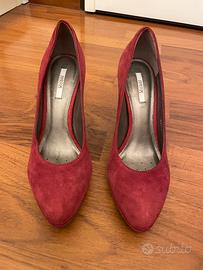 Scarpe rosse con tacco