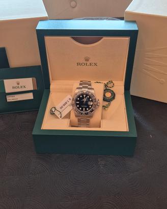 rolex gmt 116710 ln chromalight 2017 like new.