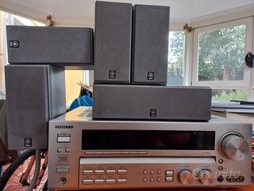Amplificatore Kenwood più casse home theatre