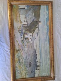 Quadro Paesaggio, in vetro