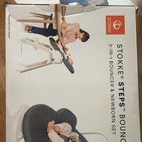 stokke steps sdraietta +sedia +vassoio