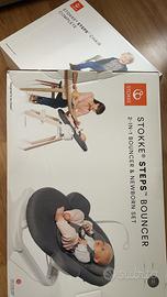 stokke steps sdraietta +sedia +vassoio