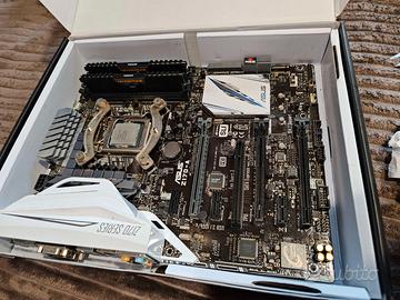 Scheda madre z170 asus intel 7700k, 16gb ram