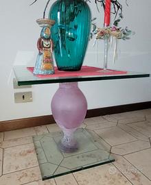 Tavolino in cristallo Bisazza