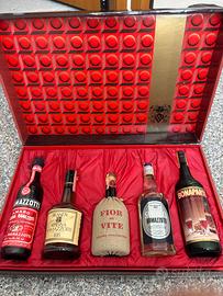 Cofanetto collezione liquori vintage Ramazzotti