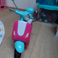 Auto e vespa Barbie