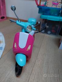 Auto e vespa Barbie