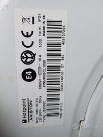 scheda lavatrice hotpoint